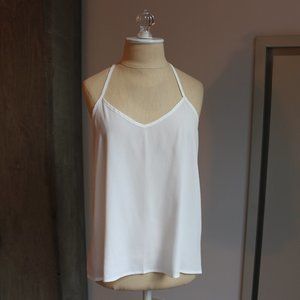 Hollister Simple White Tank Top